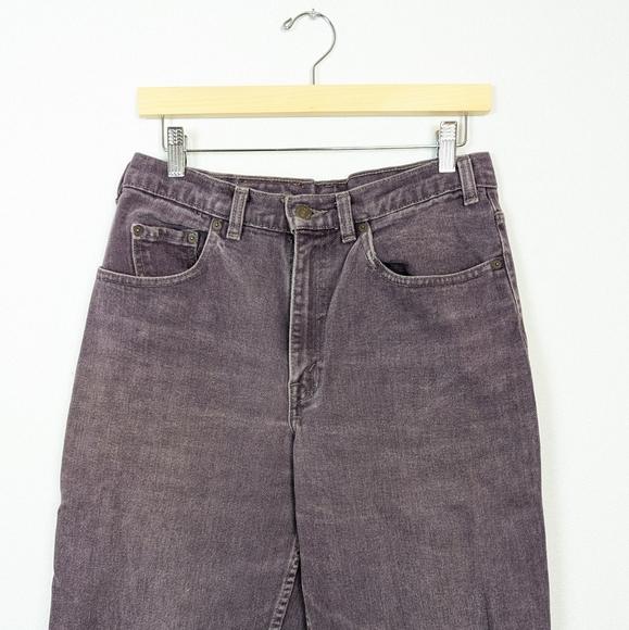 Levi's 533 Purple Classic Fit Red Tab Denim Jeans Mens Size 32 - Picture 4 of 8